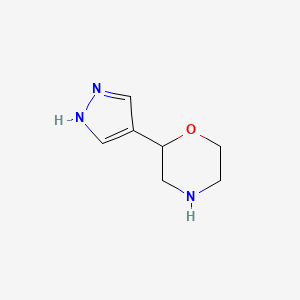 2-(1H-Pyrazol-4-yl)morpholine