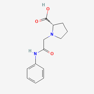 (S)-1-Phenylcarbamoylmethyl-pyrrolidine-2-carboxylic acid