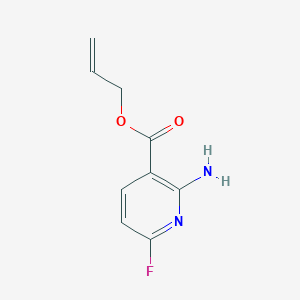 Allyl 2-amino-6-fluoronicotinate