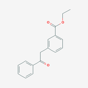 molecular formula C17H16O3 B128453 苯甲酸乙酯 CAS No. 898776-64-2
