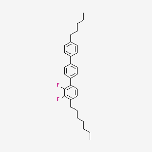 2,3-difluoro-1-heptyl-4-[4-(4-pentylphenyl)phenyl]benzene