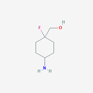 (4-Amino-1-fluorocyclohexyl)methanol