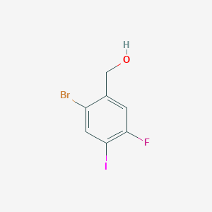 2-Bromo-5-fluoro-4-iodobenzyl alcohol