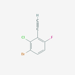 3-Bromo-2-chloro-6-fluorophenylacetylene