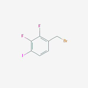 2,3-Difluoro-4-iodobenzyl bromide