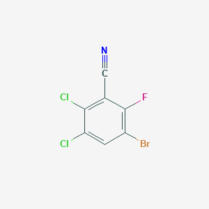 3-Bromo-5,6-dichloro-2-fluorobenzonitrile