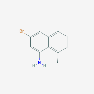 3-Bromo-8-methylnaphthalen-1-amine