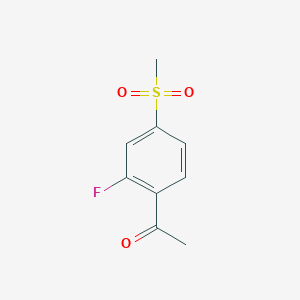 2'-Fluoro-4'-(methylsulfonyl)acetophenone