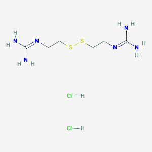 1,1'-(Disulfanediylbis(ethane-2,1-diyl))diguanidine dihydrochloride