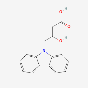 4-Carbazol-9-yl-3-hydroxy-butyric acid