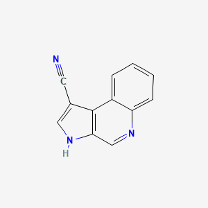 3H-Pyrrolo[2,3-c]quinoline-1-carbonitrile