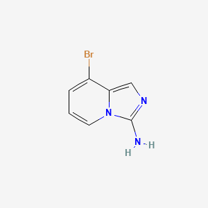 8-Bromoimidazo[1,5-a]pyridin-3-amine