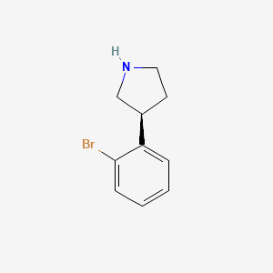 (S)-3-(2-Bromophenyl)pyrrolidine