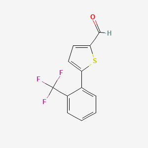 5-(2-Trifluoromethyl-phenyl)-thiophene-2-carbaldehyde