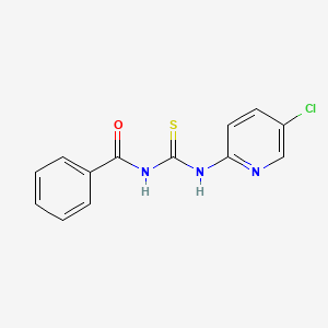 N-[(5-chloropyridin-2-yl)carbamothioyl]benzamide