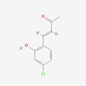 4-(4-Chloro-2-hydroxyphenyl)but-3-en-2-one