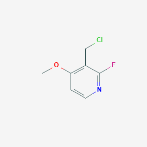 3-(Chloromethyl)-2-fluoro-4-methoxypyridine