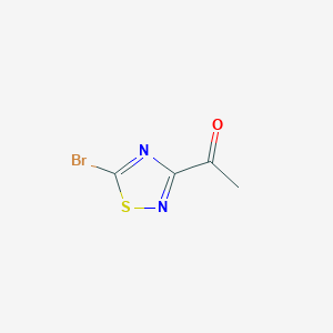 1-(5-Bromo-1,2,4-thiadiazol-3-yl)ethan-1-one