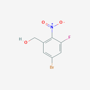 (5-Bromo-3-fluoro-2-nitrophenyl)methanol