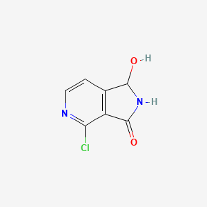 4-Chloro-1-hydroxy-1H-pyrrolo[3,4-c]pyridin-3(2H)-one