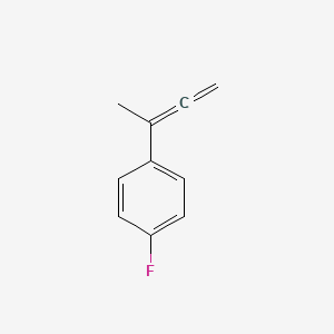 molecular formula C10H9F B12845965 1-(Buta-2,3-dien-2-yl)-4-fluorobenzene CAS No. 221312-24-9