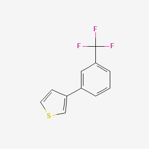 3-[3-(Trifluoromethyl)phenyl]thiophene