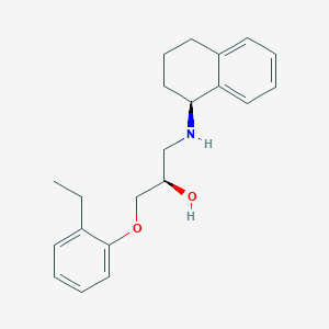 (R)-1-(2-Ethylphenoxy)-3-(((S)-1,2,3,4-tetrahydronaphthalen-1-yl)amino)propan-2-ol