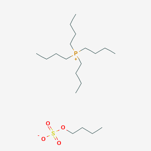 molecular formula C20H45O4PS B12846108 Tetrabutylphosphonium butyl sulfate CAS No. 654057-99-5