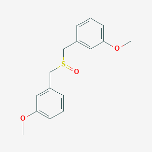 1-Methoxy-3-[(3-methoxyphenyl)methylsulfinylmethyl]benzene