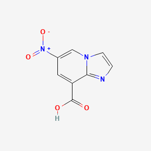 6-Nitroimidazo[1,2-A]pyridine-8-carboxylic acid