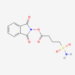 1,3-Dioxoisoindolin-2-yl 4-sulfamoylbutanoate