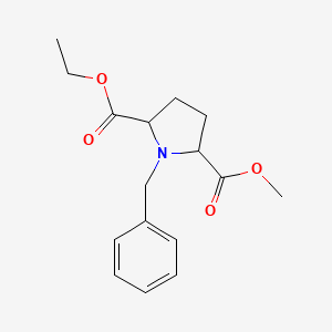 2-Ethyl 5-methyl 1-benzylpyrrolidine-2,5-dicarboxylate