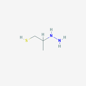 2-Hydrazinylpropane-1-thiol