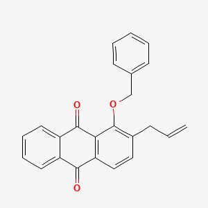 2-Allyl-1-(benzyloxy)anthracene-9,10-dione