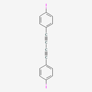 molecular formula C16H8I2 B12846220 1,4-Bis(4-iodophenyl)buta-1,3-diyne CAS No. 959-89-7