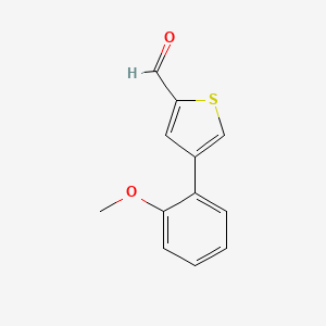 4-(2-Methoxyphenyl)-2-thiophenecarbaldehyde