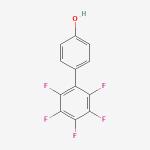 2',3',4',5',6'-Pentafluoro[1,1'-biphenyl]-4-ol