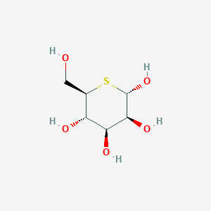 molecular formula C6H12O5S B12846312 5-Thio-a-D-mannose CAS No. 127854-51-7