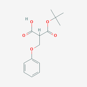 2-(Tert-butoxycarbonyl)-3-phenoxypropanoic acid