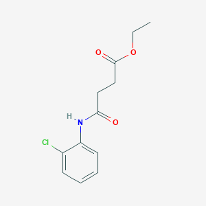 N-(2-Chloro-phenyl)-succinamic acid ethyl ester