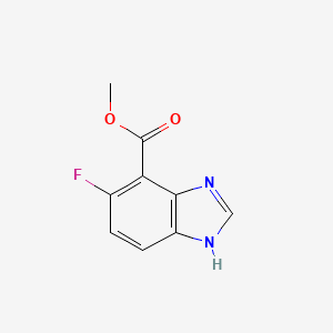 methyl 5-fluoro-1H-benzimidazole-4-carboxylate