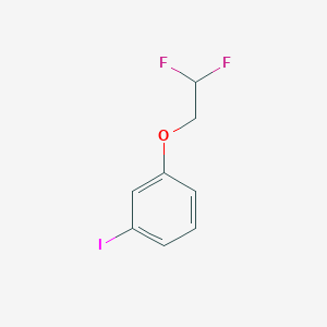 molecular formula C8H7F2IO B12846454 3-(2,2-Difluoroethoxy)iodobenzene 