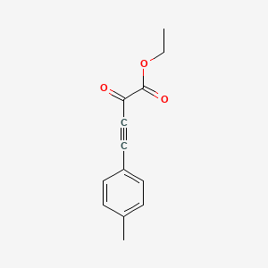 molecular formula C13H12O3 B12846491 Ethyl 2-oxo-4-(p-tolyl)but-3-ynoate 