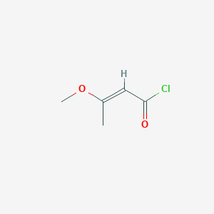 (E)-3-Methoxy-2-butenoyl chloride