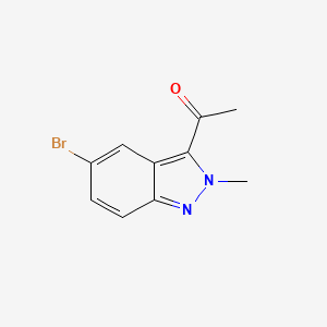 1-(5-bromo-2-methyl-2H-indazol-3-yl)ethan-1-one