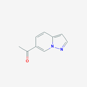 1-(Pyrazolo[1,5-a]pyridin-6-yl)ethan-1-one