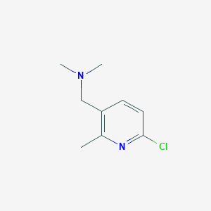 6-Chloro-3-[(dimethylamino)methy]-2-methylpyridine