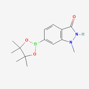 1-Methyl-6-(4,4,5,5-tetramethyl-1,3,2-dioxaborolan-2-yl)-1,2-dihydro-3H-indazol-3-one