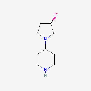 (r)-4-(3-Fluoropyrrolidin-1-yl)piperidine