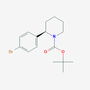 (R)-tert-Butyl 2-(4-bromophenyl)piperidine-1-carboxylate